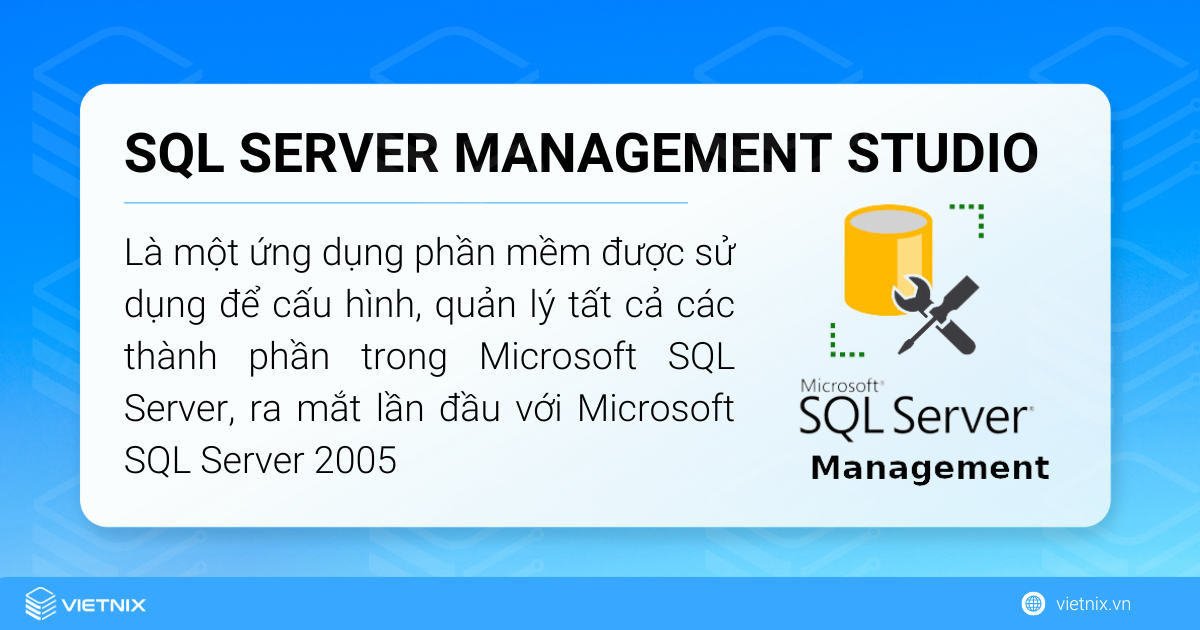 SQL Server Management Studio (SSMS)