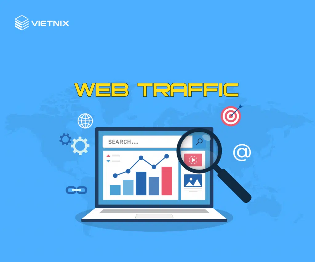 Traffic là một thuật ngữ được sử dụng để chỉ số lưu lượng truy cập của một website