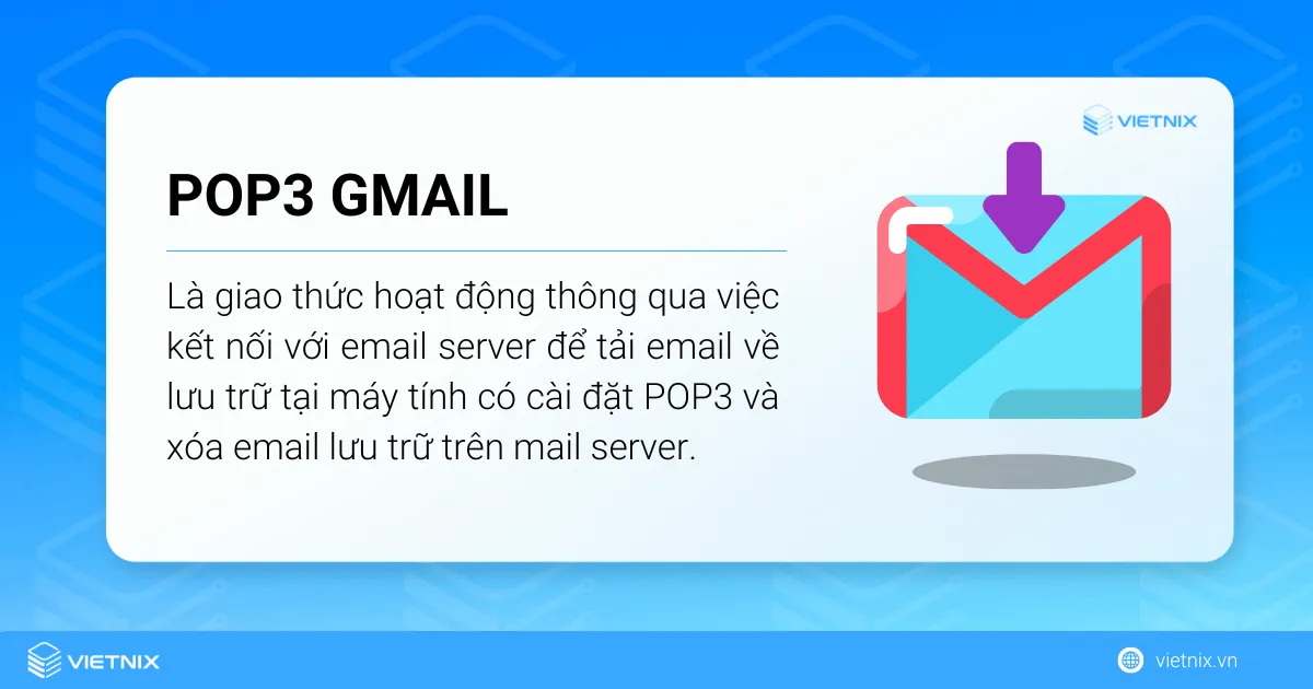 Tìm hiểu POP3 Gmail 