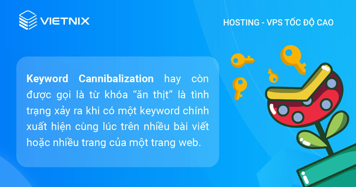 Keyword Cannibalization hay còn gọi là từ khóa "ăn thịt"