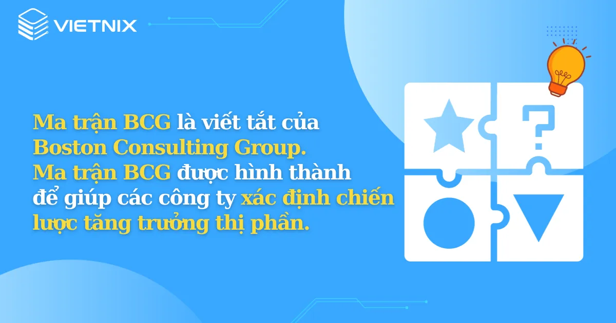 ma trận bcg