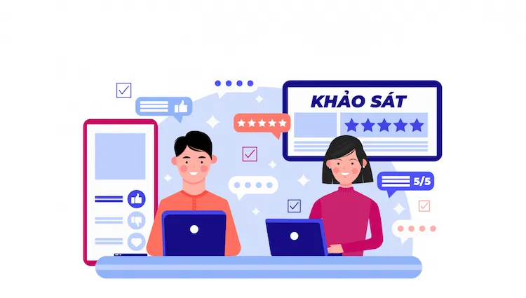 Trả lời khảo sát kiếm tiền