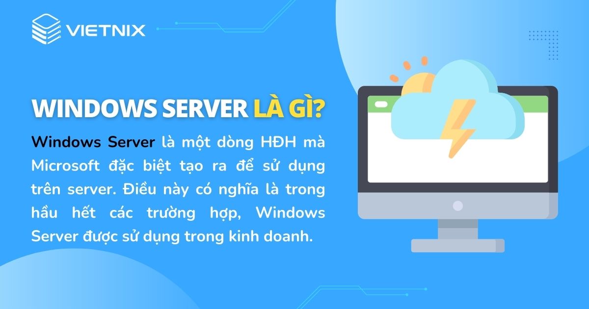 Windows Server là gì?