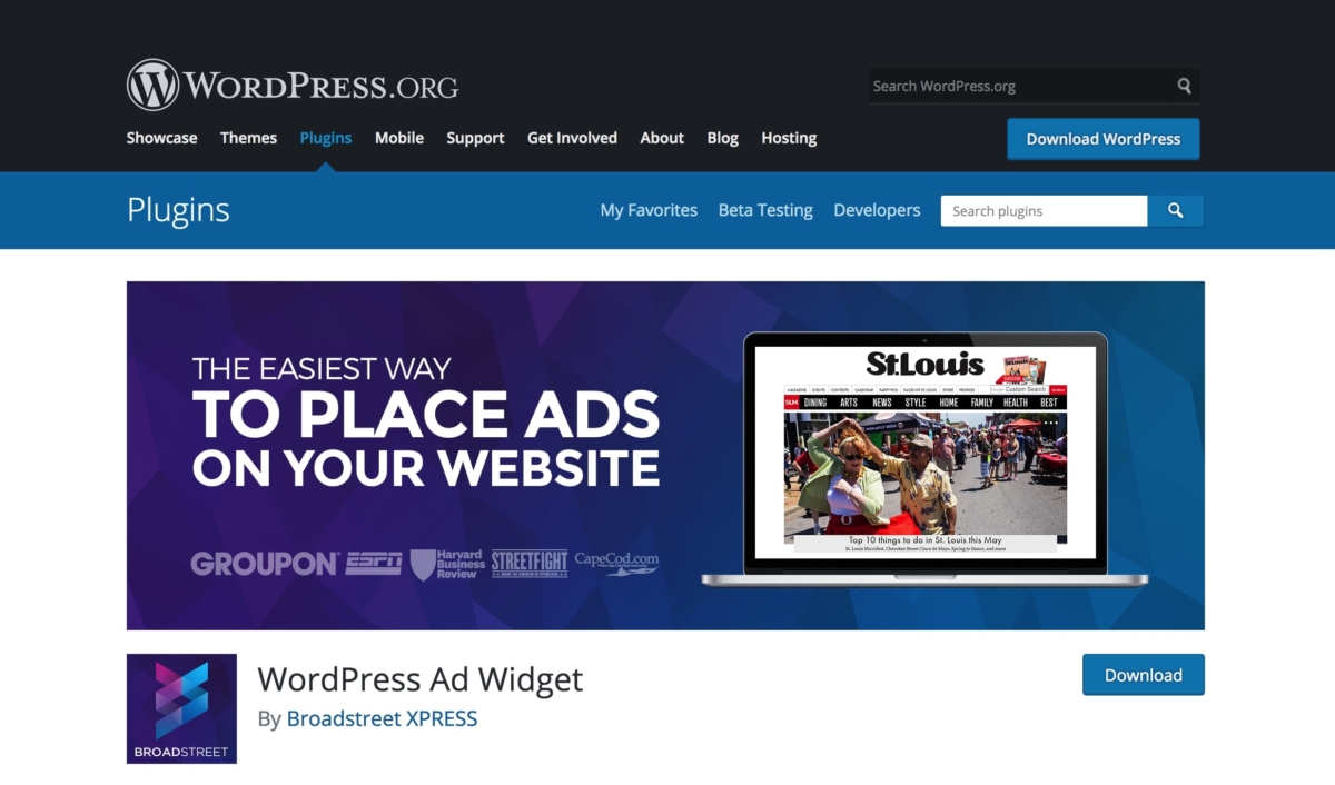 Chèn quảng cáo vào website WordPress