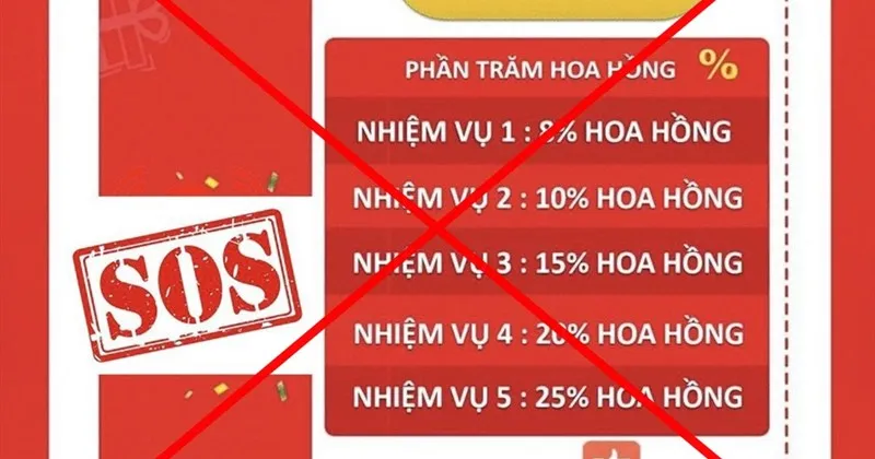 Hình thức lừa đảo làm nhiệm vụ trên Shopee