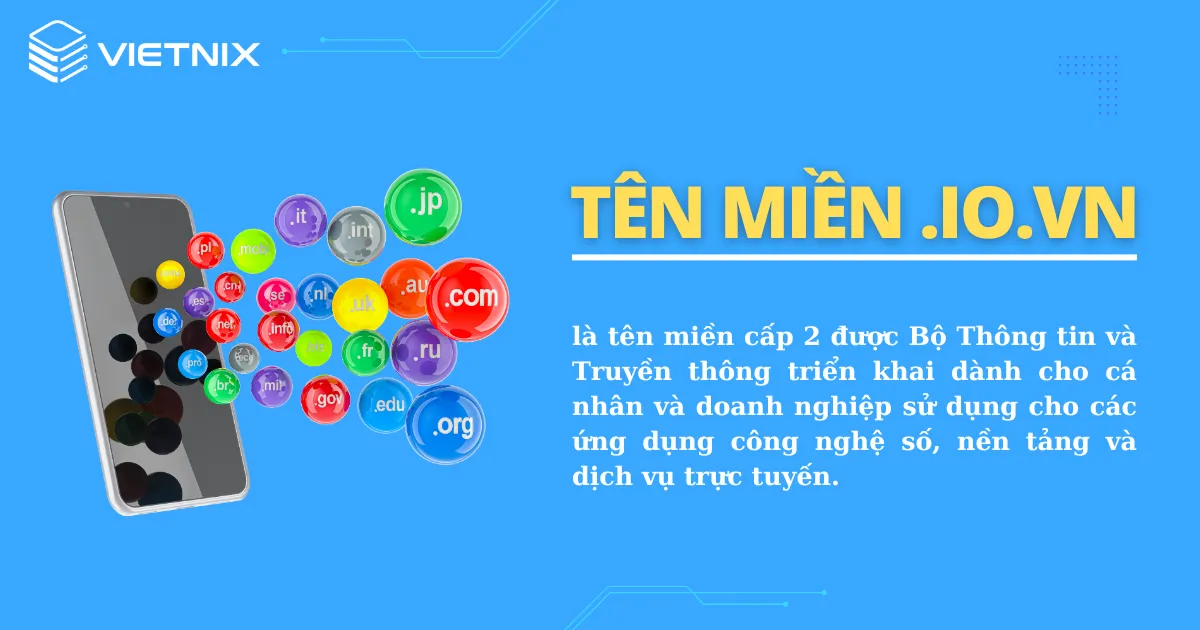 Tên miền .io.vn là gì?