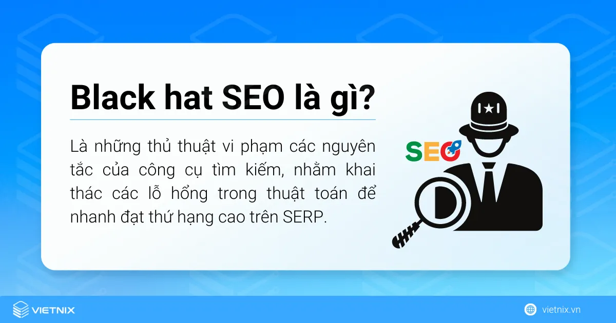 Black hat SEO