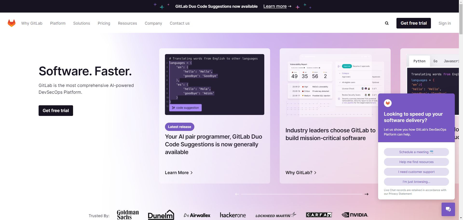 GitLab là một nền tảng DevOps mã nguồn mở