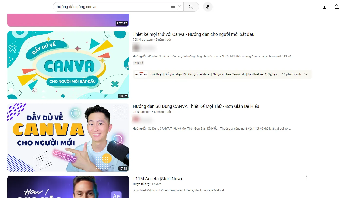 Quay video Youtbue hướng dẫn dùng Canva