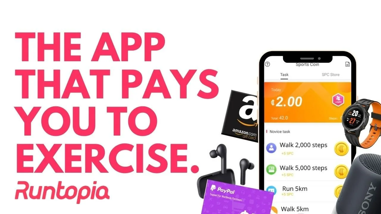Runtopia - App đi bộ tích coin đổi quà