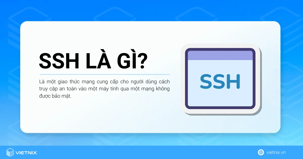 SSH là gì 