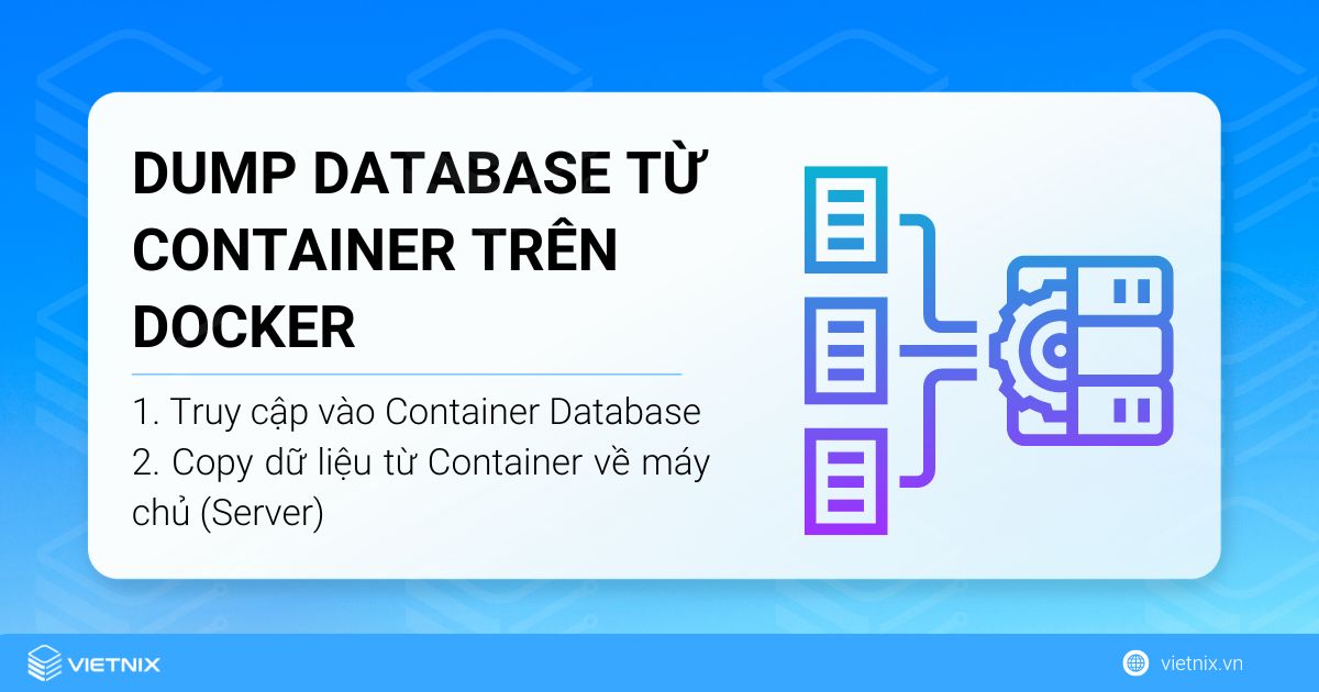 Cách Dump Database từ Container chi tiết