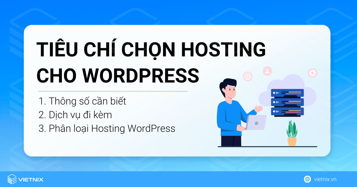 Cách chọn Hosting cho WordPress chất lượng