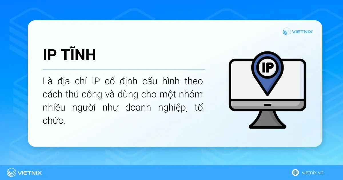 Tìm hiểu IP tĩnh là gì