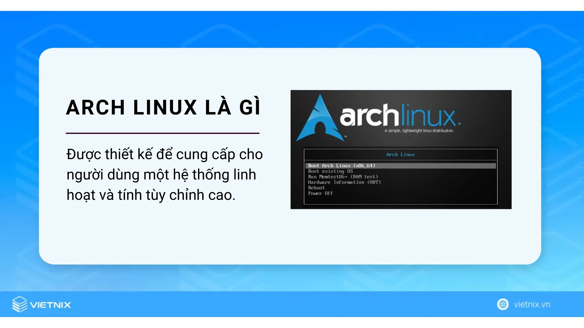 Arch Linux là gì