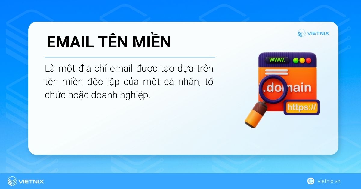 Email ten mien la gi