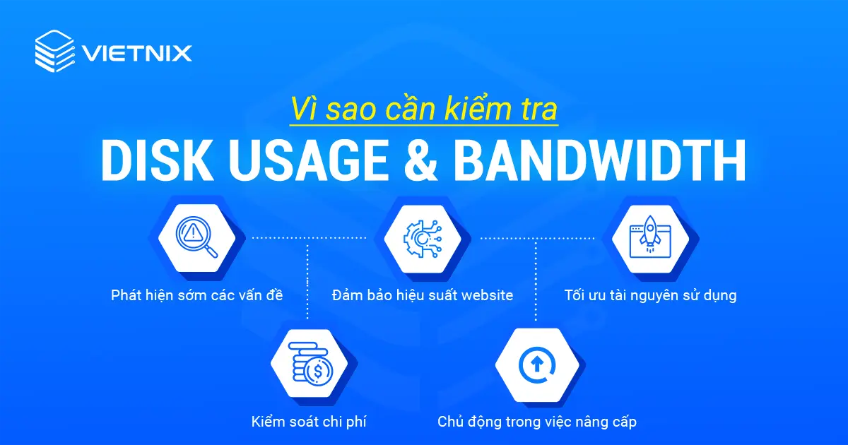 Lý do cần kiểm tra Disk Usage và Bandwidth trên cPanel thường xuyên